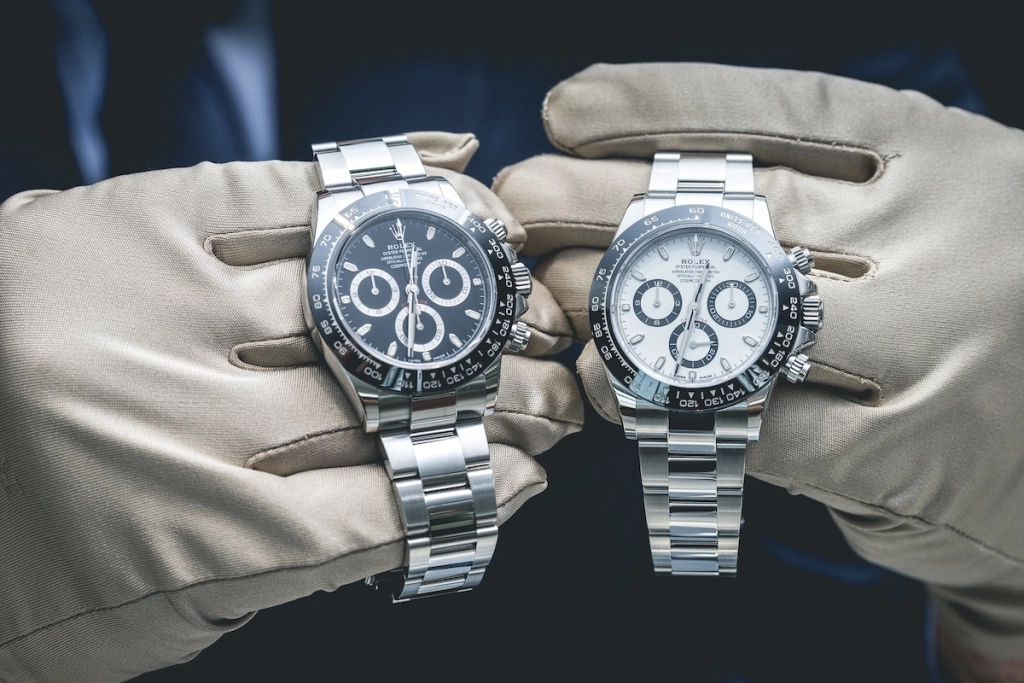 Montres de luxe rachetées