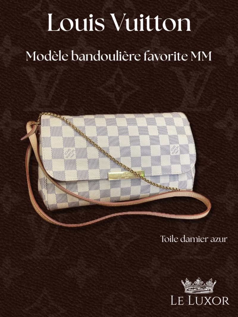 Sac Louis Vuitton Damier Azur